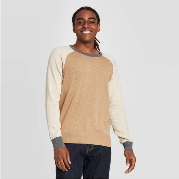 Sweaters | Mens Colorblock Regular Fit 